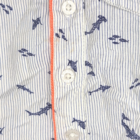 4/$20 Boys button down cotton shirt - Picture 2 of 3